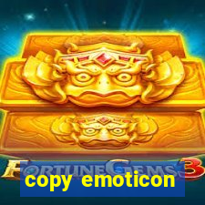 copy emoticon